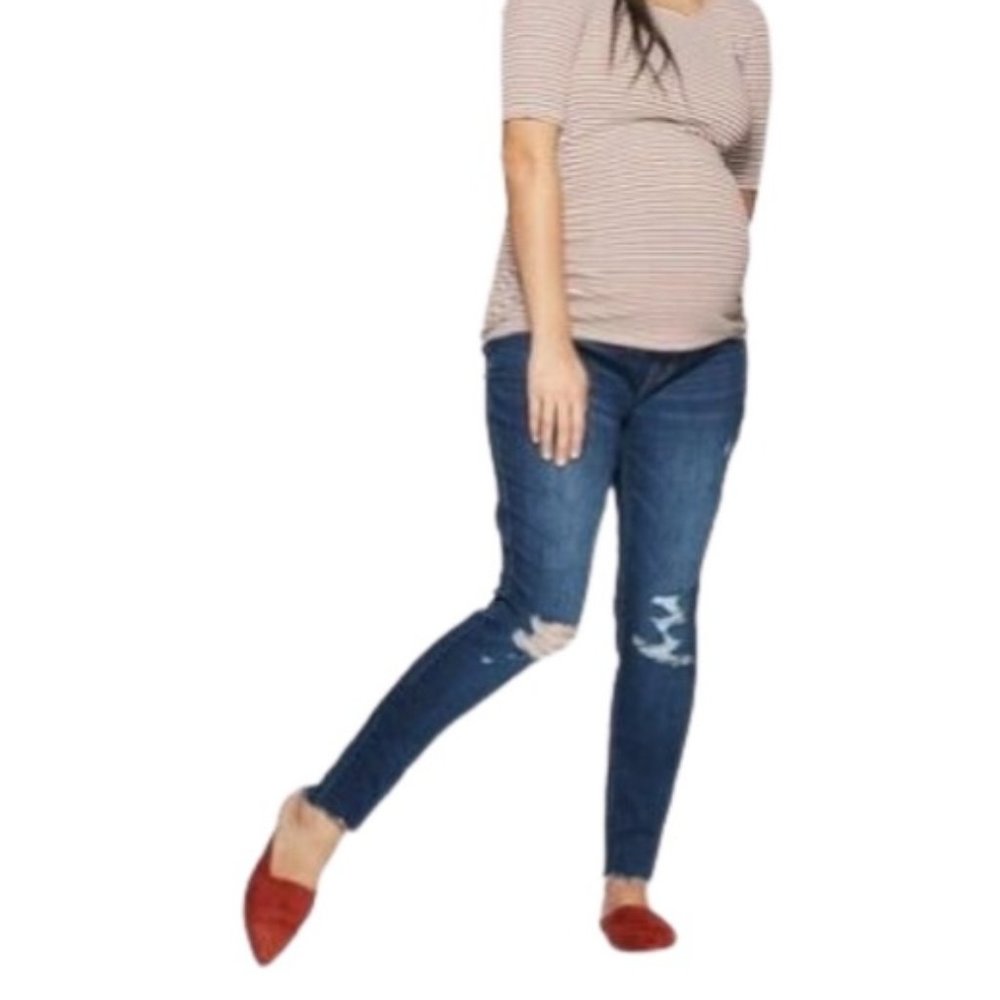 NWT Isabel Maternity Side Panel Maternity Jeggings